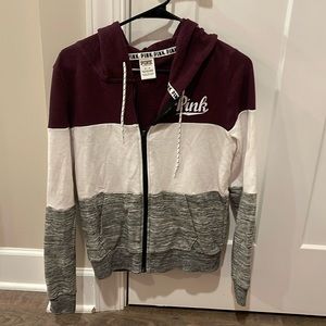 PINK Zip Up Hoodie